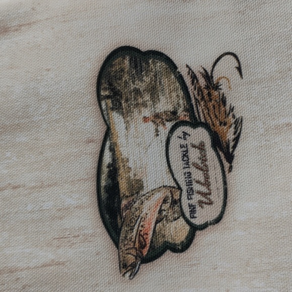 π« FISHING π£ CABIN LIFE Woolrich RUSTIC πΏ Shower Curtain - Picture 6 of 16